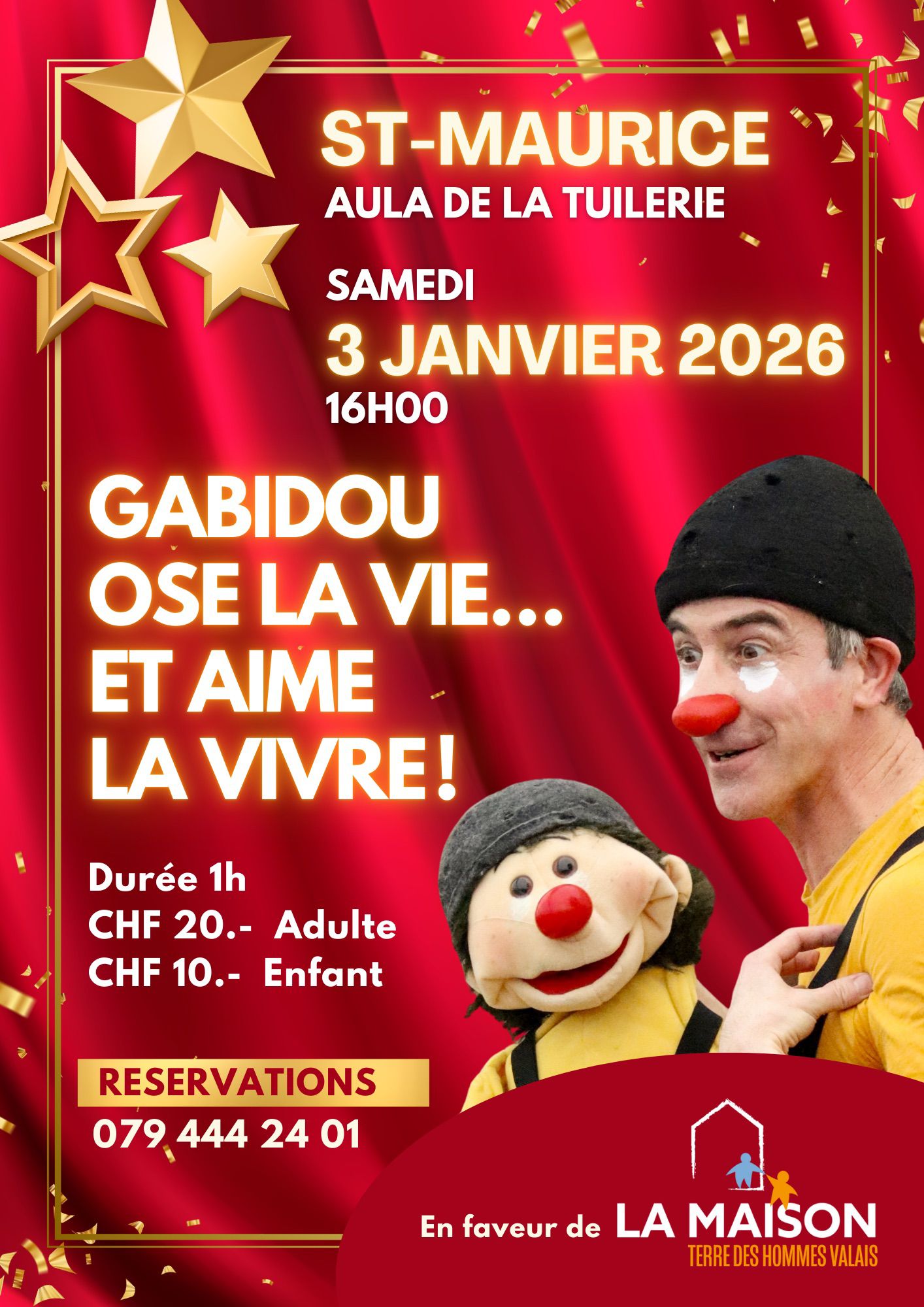 Gabidou 3 Janvier 2026, St-Maurice